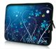 iPad hoes blauwe bloemen Sleevy