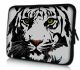 iPad hoes grijze tijger Sleevy