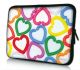 iPad hoes kleurige harten Sleevy