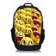 Sleevy 15.6 inch laptop rugzak gele smileys