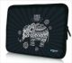 Laptophoes 11,6 inch olifant Indisch zwart - Sleevy