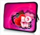 Sleevy 11,6 inch laptophoes macbookhoes roze love liefde