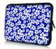 Laptophoes 11 inch klavertje 5 blauw Sleevy