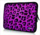 Laptophoes 13,3 inch panterprint paars - Sleevy