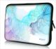 Laptophoes 14 inch abstract blauw - Sleevy