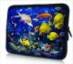 Laptophoes 14 inch vissen aquarium - Sleevy