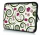 laptophoes 17 inch artistiek tornado patroon Sleevy