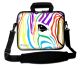 laptoptas 15 inch gekleurde zebra Sleevy