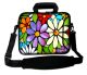 Sleevy 15,6 inch laptoptas bloemen