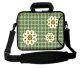 Sleevy 15.6 inch laptoptas creatief bloemen design