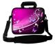 Sleevy 15,6 inch laptoptas paarse vlinders