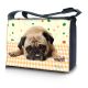 Sleevy 15,6 inch laptoptas schattig hondje