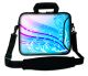 laptoptas 17 inch artistiek blauw design Sleevy