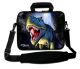 Sleevy 17.3 inch laptoptas dinosaurus