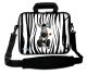 laptoptas 17 inch schattige zebra Sleevy