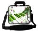 laptoptas 17 inch artistiek piano design Sleevy