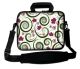 Sleevy 17.3 inch laptoptas artistiek tornado patroon