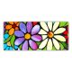 Muismat xxl gaming bloemen 90 x 40 cm - Sleevy