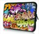 Tablet hoes / laptophoes 10,1 inch graffiti kleurrijk - Sleevy