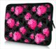 Tablet hoes / laptophoes 10,1 inch roze bloemen patroon - Sleevy
