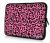Sleevy 11,6 inch laptophoes macbookhoes roze panterprint
