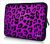 Laptophoes 13,3 inch panterprint paars - Sleevy