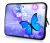 Sleevy 15,6 inch laptophoes blauwe vlinder