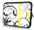 laptophoes 17 inch artistiek vlinder design Sleevy