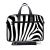 Laptoptas 13,3 inch / schoudertas zebra - Sleevy