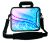 laptoptas 17 inch artistiek blauw design Sleevy