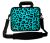 laptoptas 17 inch blauwe panterprint Sleevy