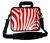 laptoptas 17 inch rode zebraprint Sleevy