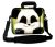 laptoptas 17 inch schattig pandabeertje Sleevy