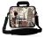 Sleevy 17,3 inch laptoptas wereld monumenten