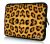 Sleevy 11” laptophoes luipaardprint          
