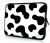 Sleevy 14 inch laptophoes koeienvlekken