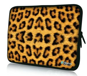 Sleevy 13” laptophoes luipaardprint          